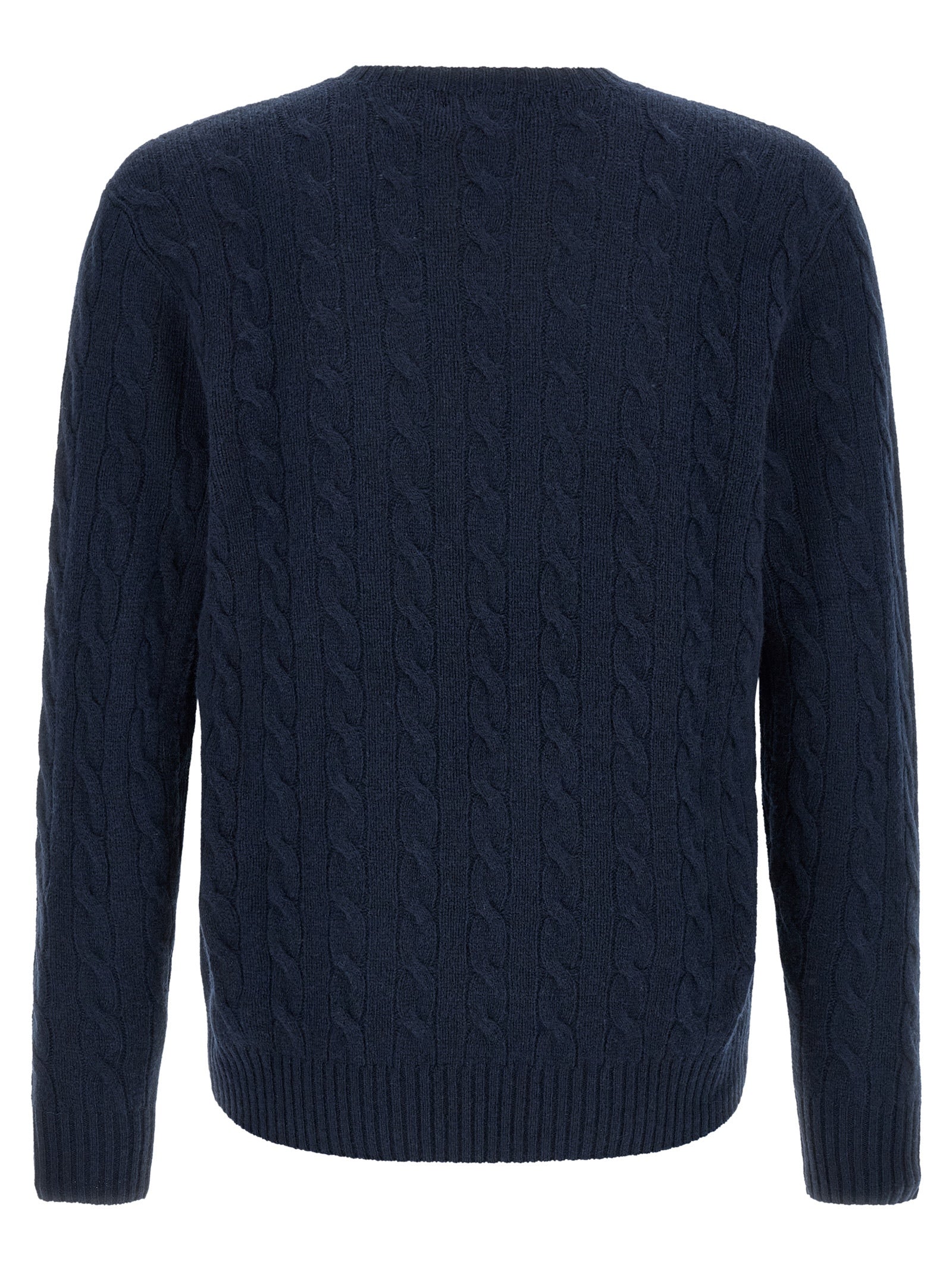 Polo Ralph Lauren Blue Wool Cardigan