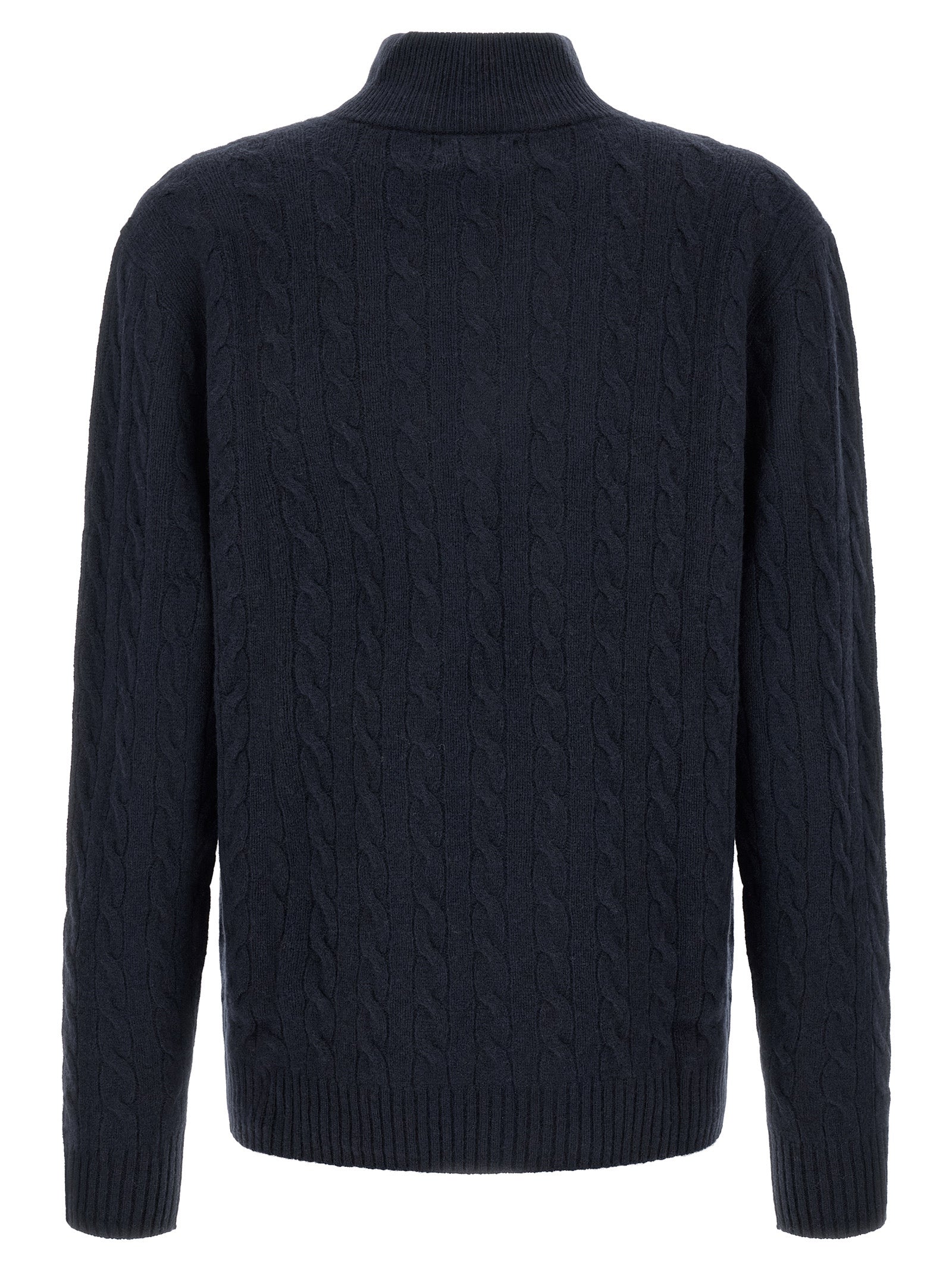 Polo Ralph Lauren Blue Wool Cardigan
