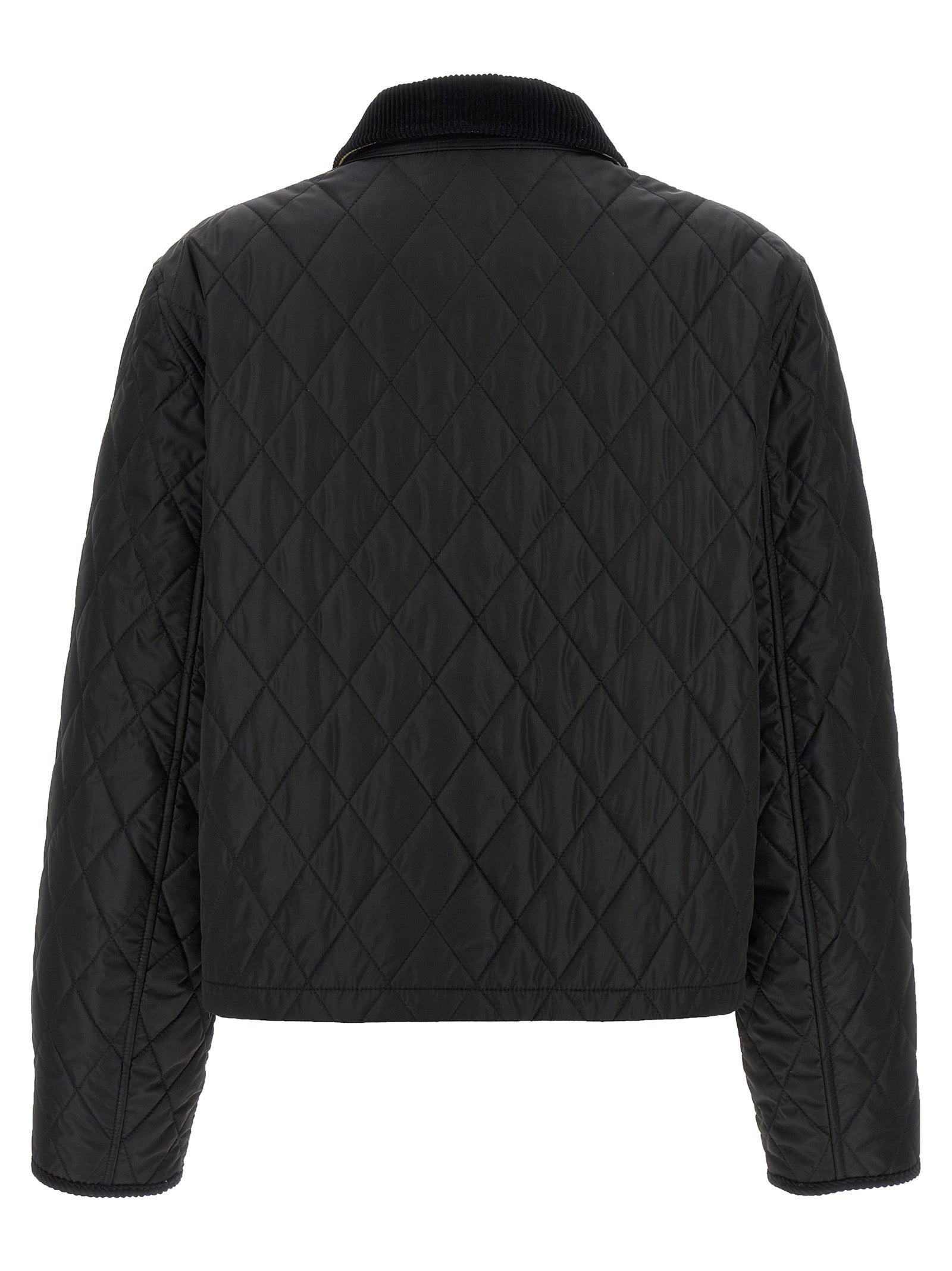 Burberry Black Polyamide Full-Length Jacket