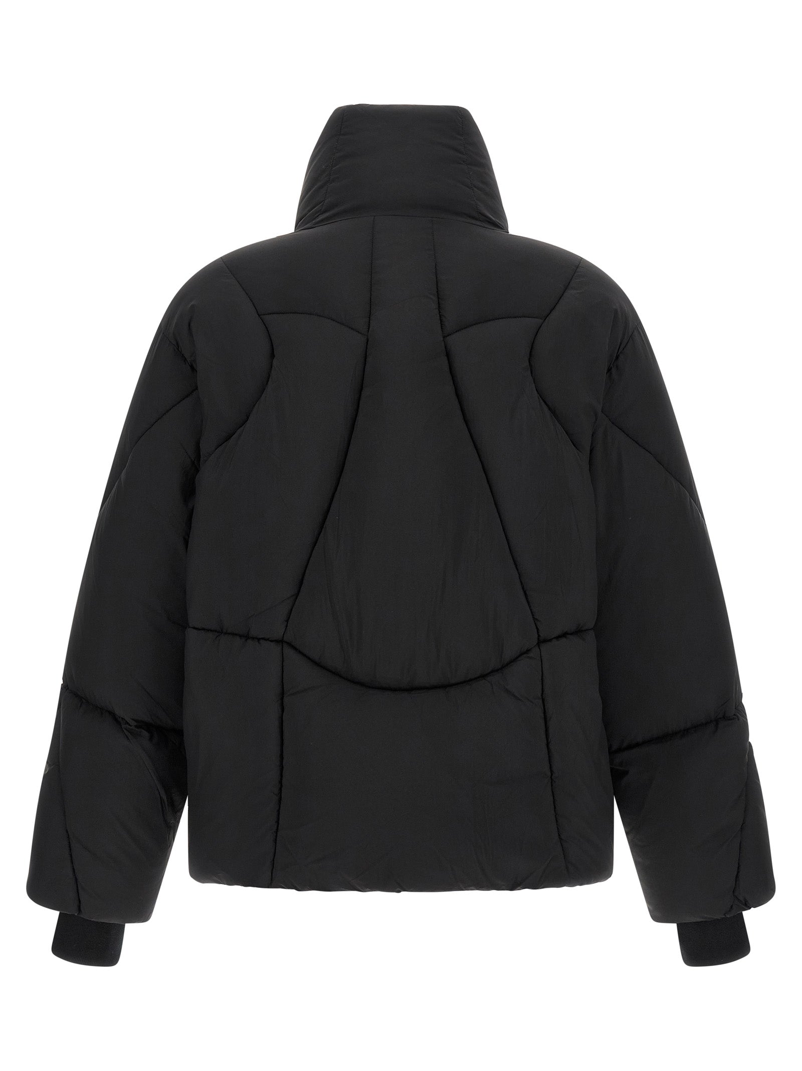 Thom Krom Black Nylon Full-Length Jacket