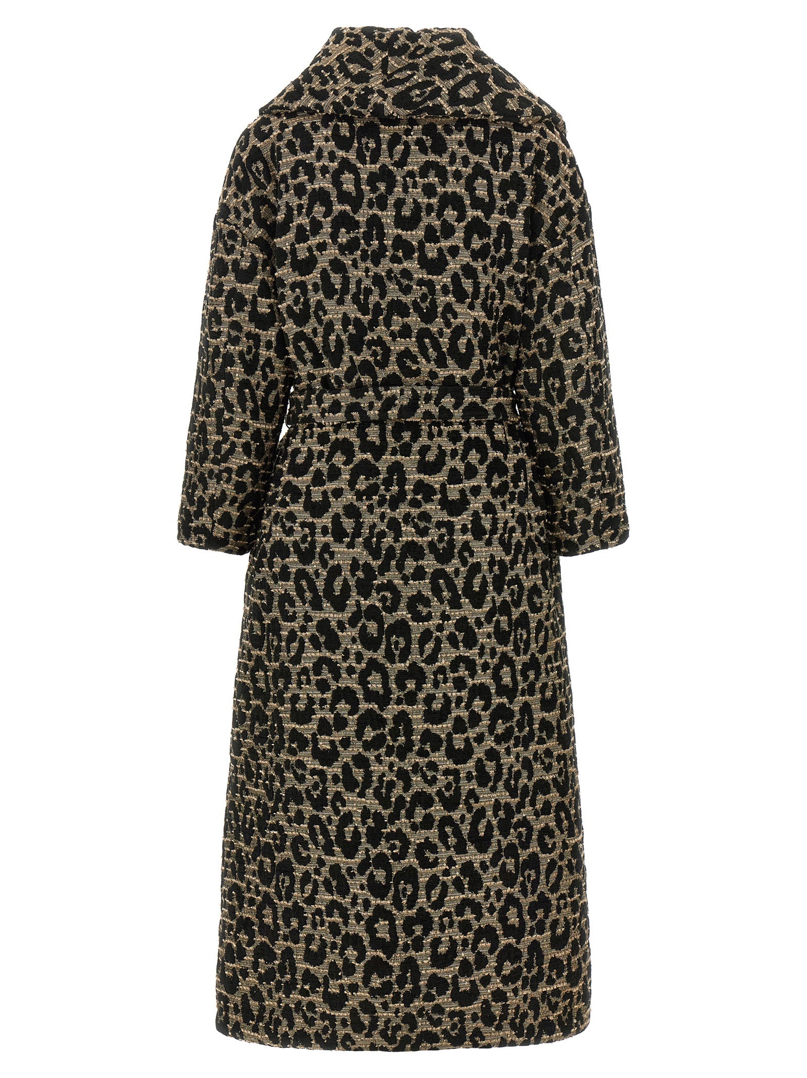 Herno Black Acetate Coat