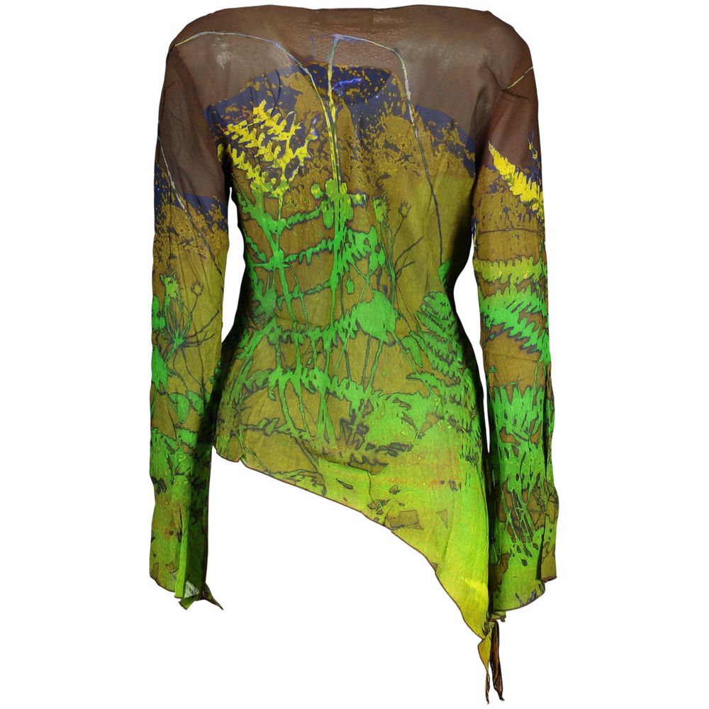 Desigual Brown Viscose Women's Top