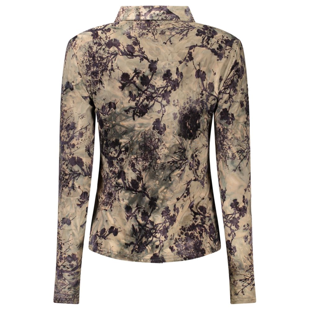 Desigual Brown Polyester Women's Shirt