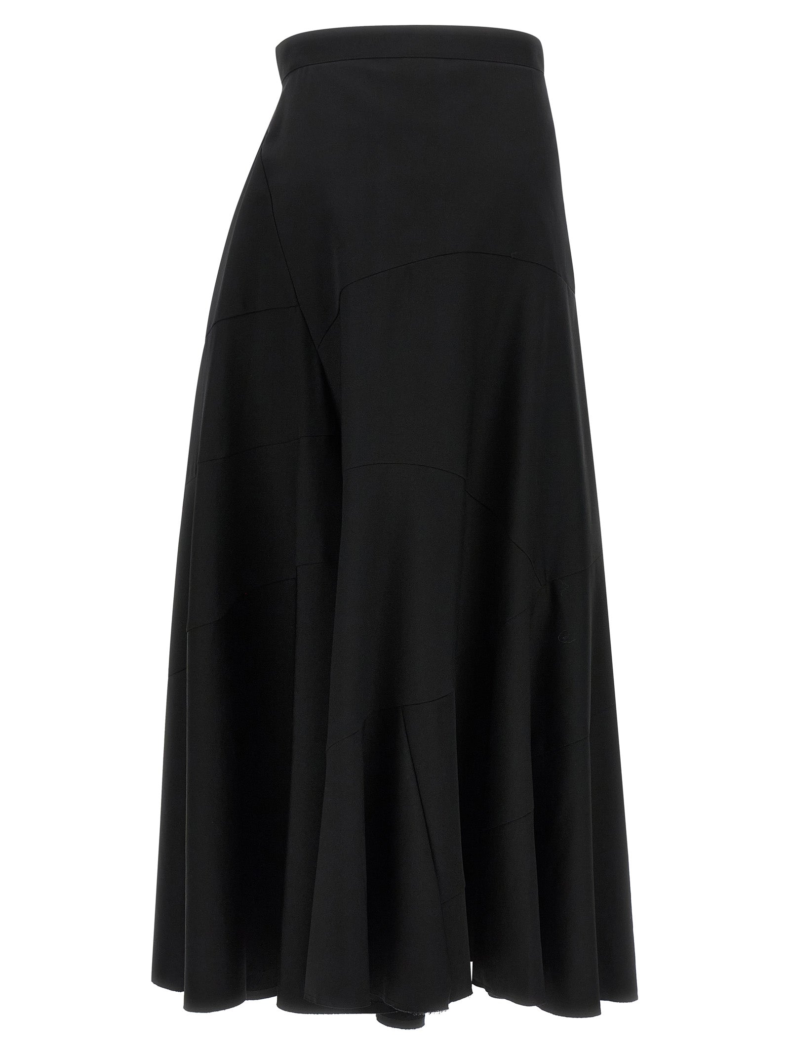 Junya Watanabe Black Wool Flared Pants
