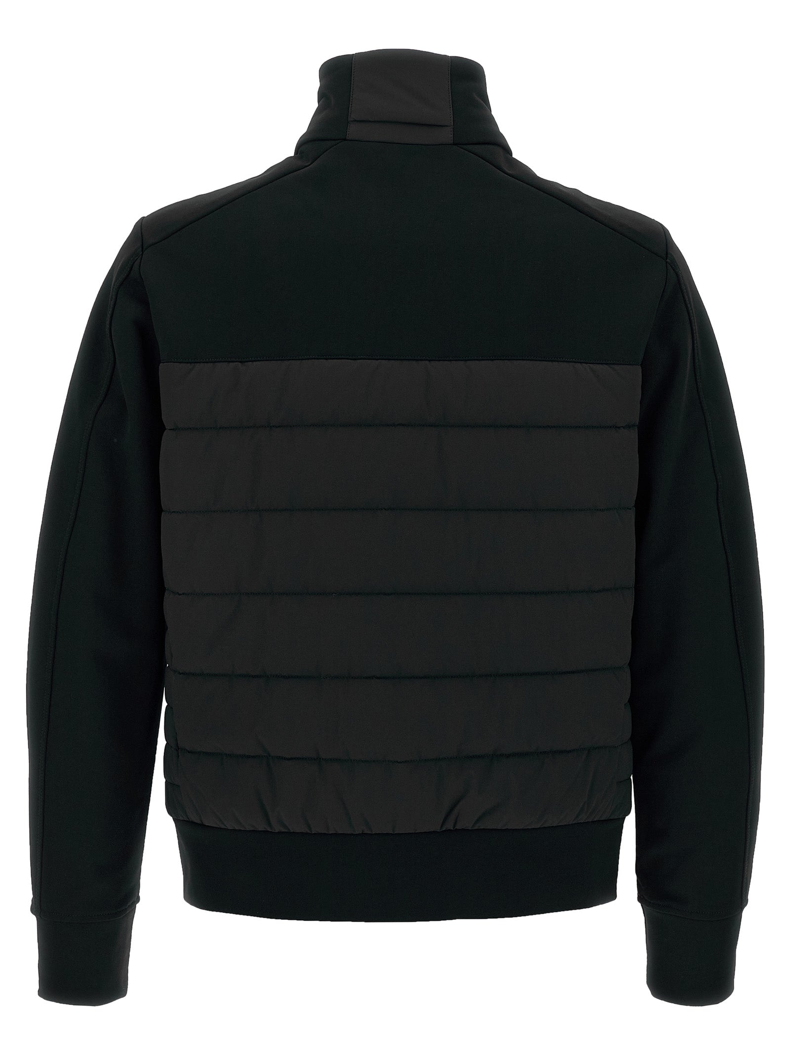 Parajumpers Black Polyamide Full-Length Jacket
