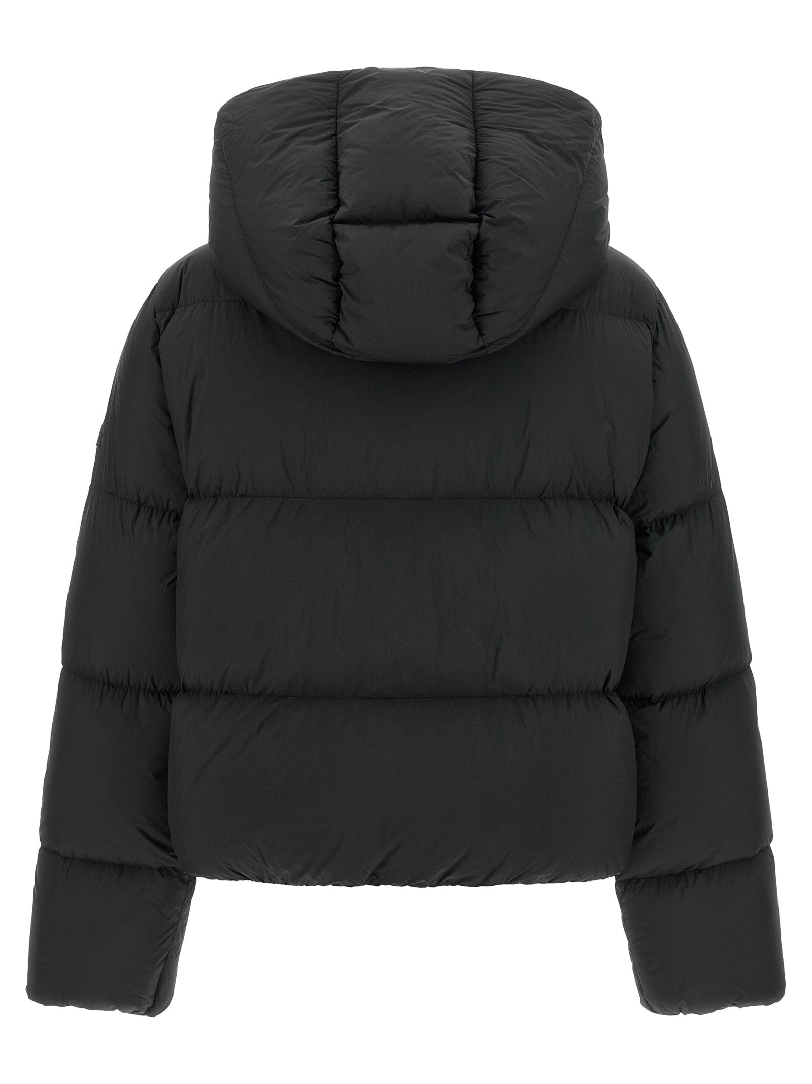 Ganni Black Polyamide Full-Length Jacket