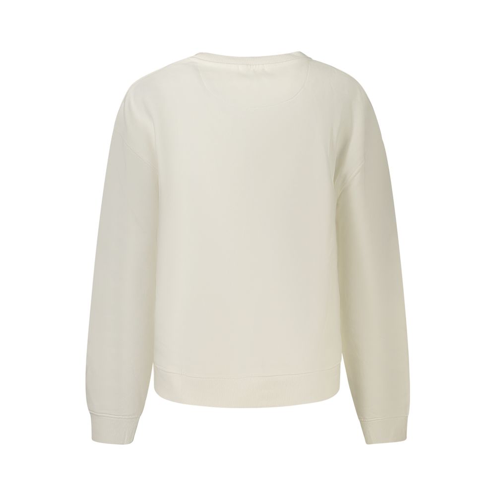 Pepe Jeans Bianco Cotton Women's Sweatshirt