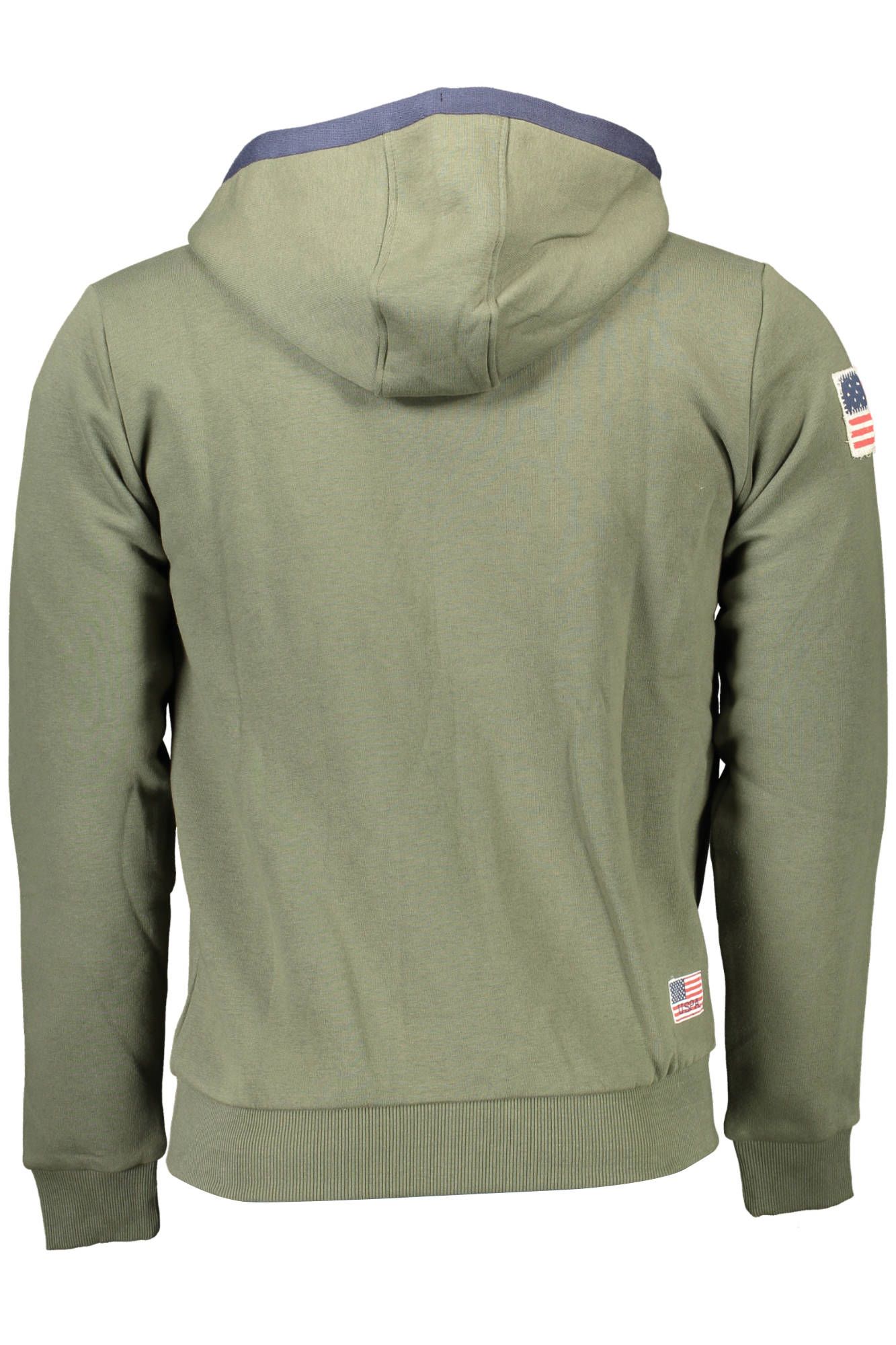 U.S. POLO ASSN. Verde Cotton Men Sweatshirt