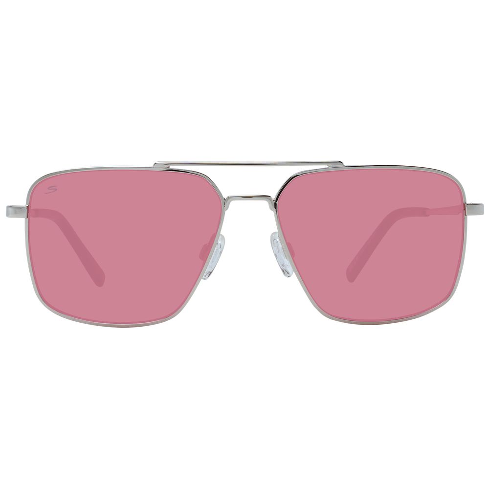 Serengeti Silver Metal Sunglasses
