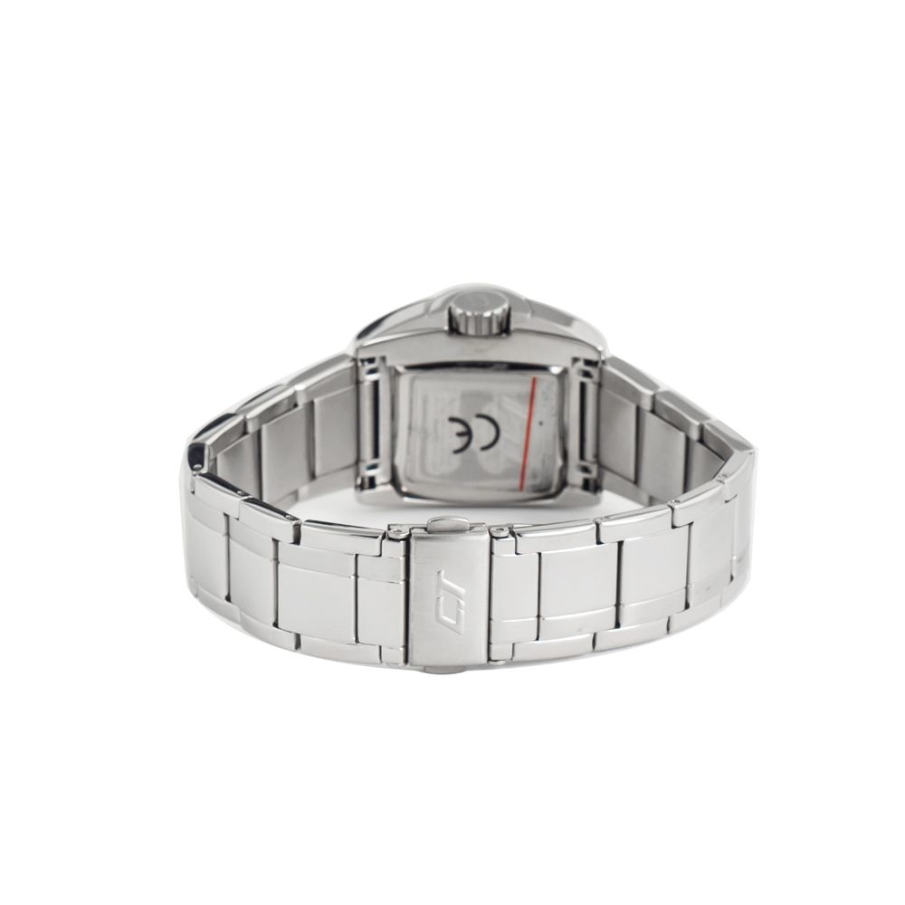 Chronotech Silver Stainless Steel Dress Watch
