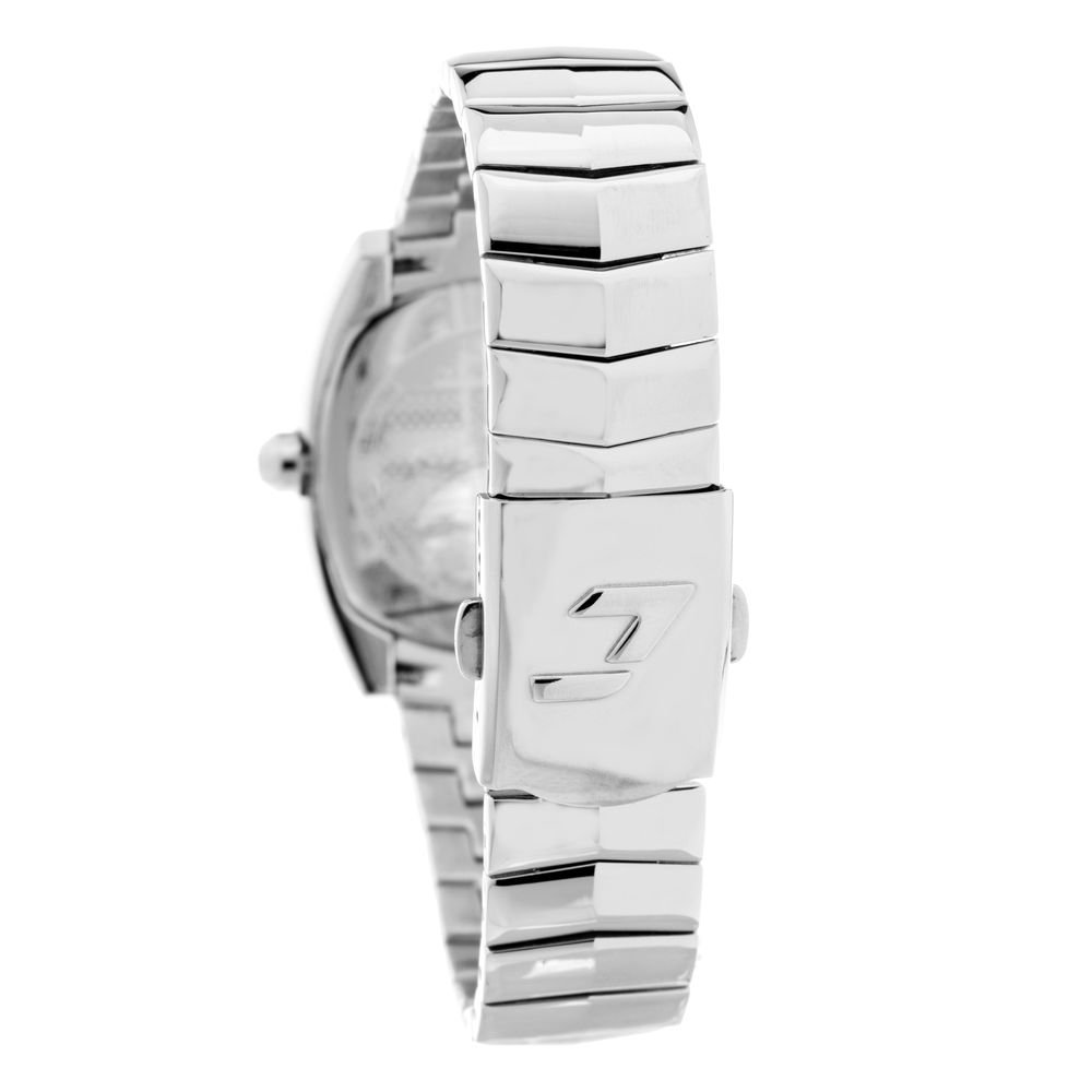Chronotech Silver Stainless Steel Dress Watch