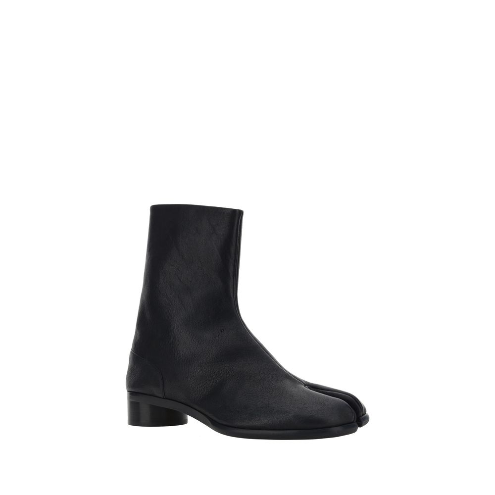 Margiela Black Camel Hair  Boots