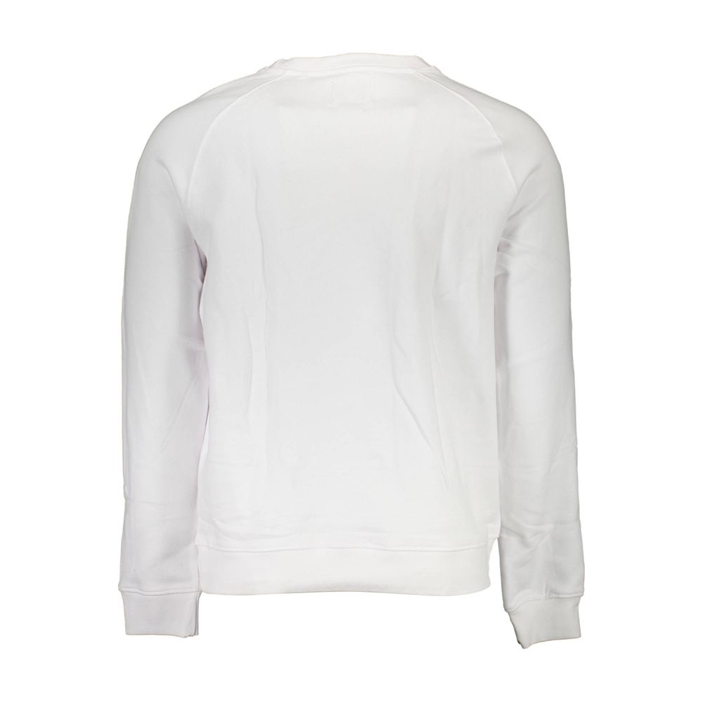 Guess Jeans White Cotton Men Sweatshirt