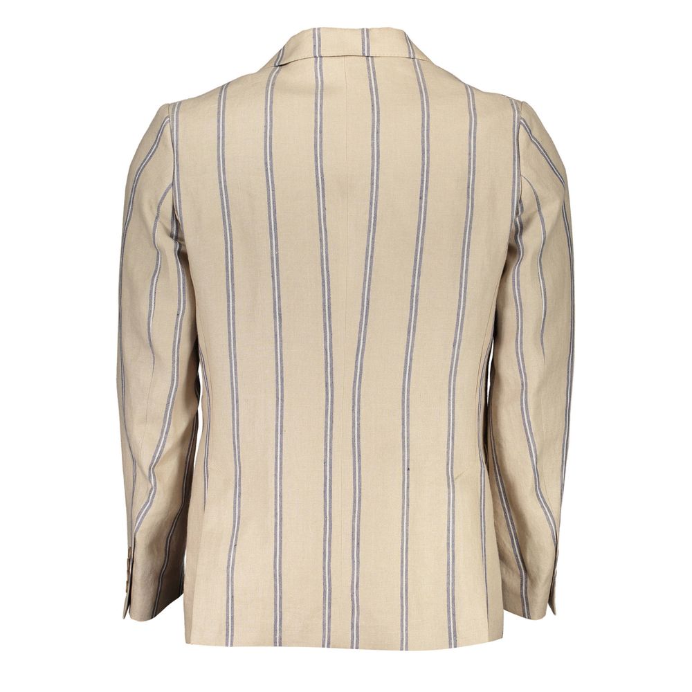 Gant Beige Linen Men's Jacket