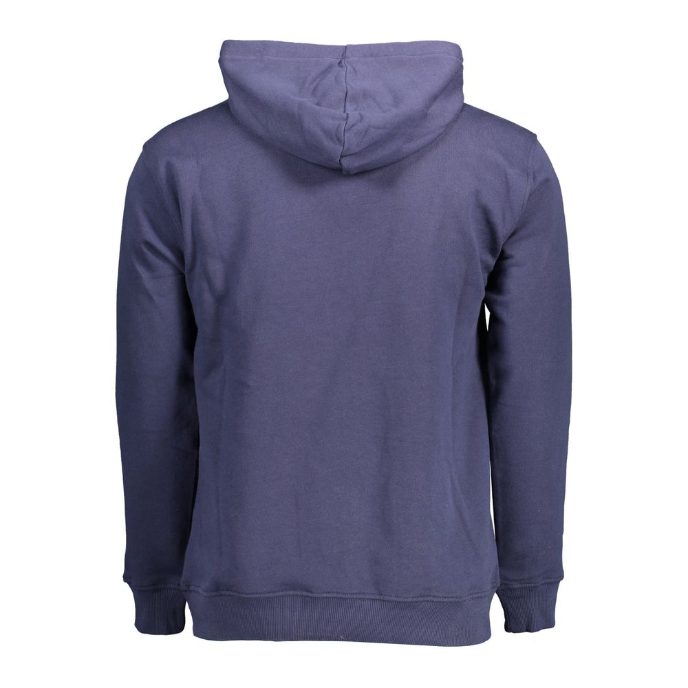 North Sails Blu Cotton Men Sweatshirt
