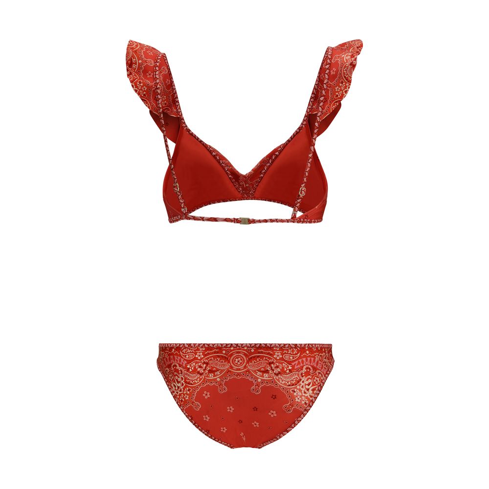 Zimmermann Red Polyamide Bikini