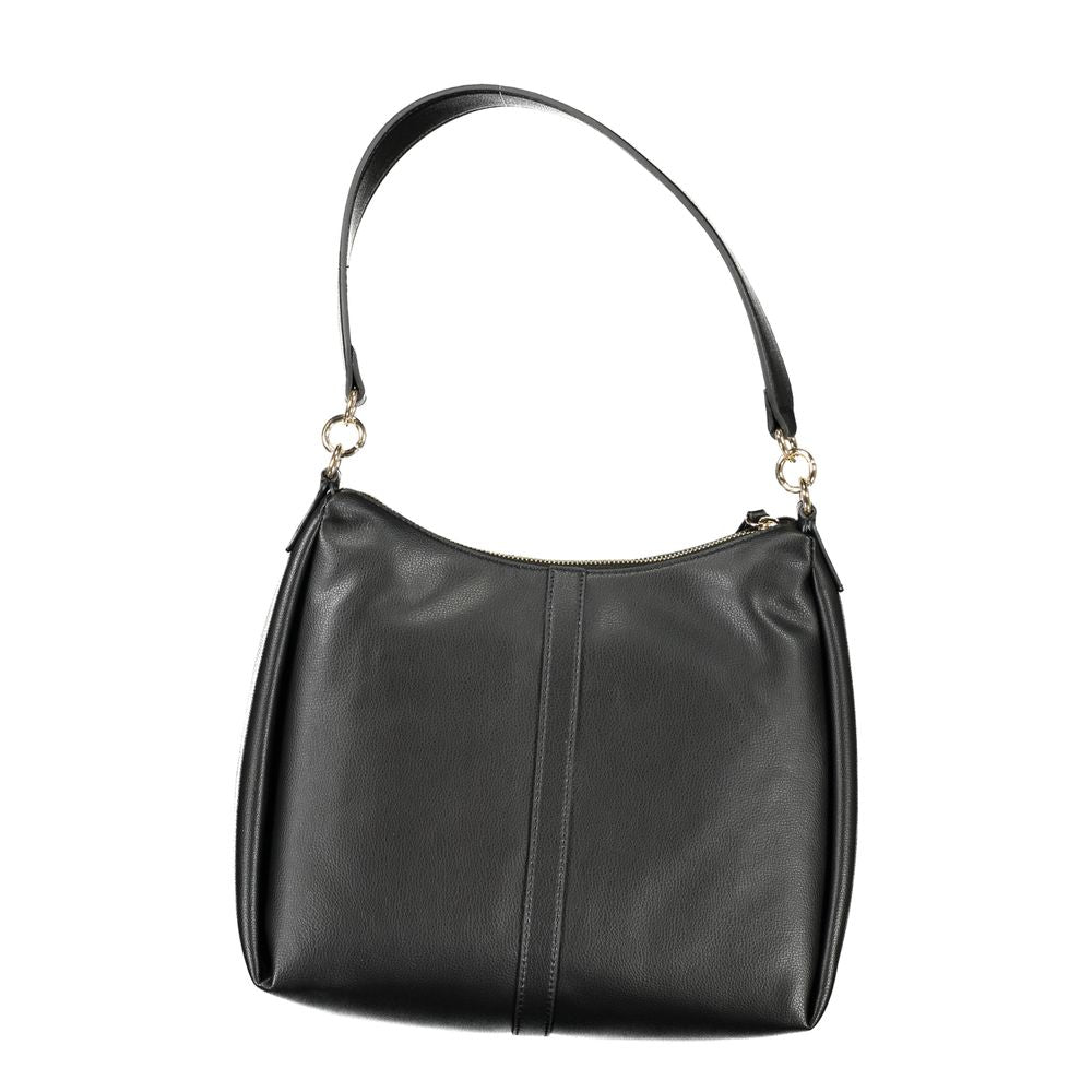 Tommy Hilfiger Black Polyester Women Shoulder Bag