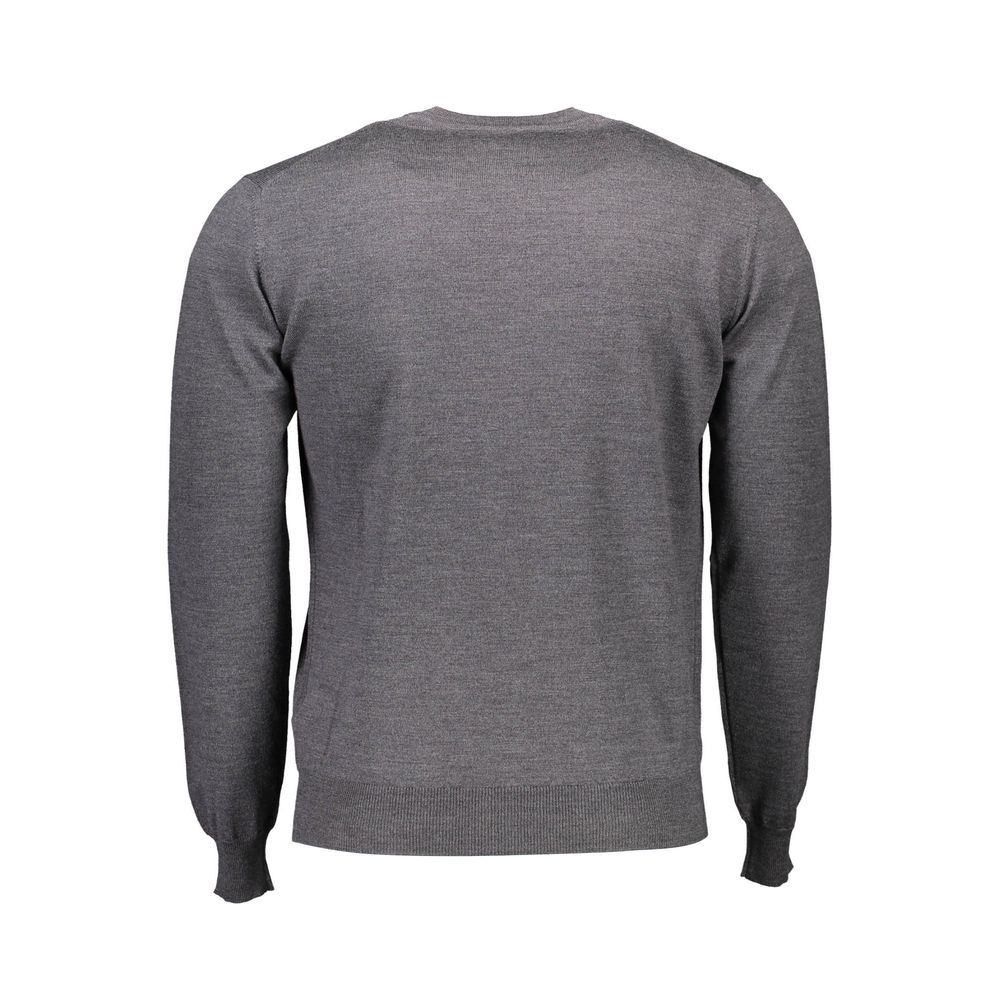 Harmont & Blaine Grigio Wool Men Sweater