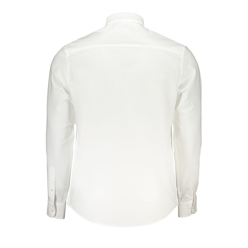 North Sails White Cotton Men Shirt
