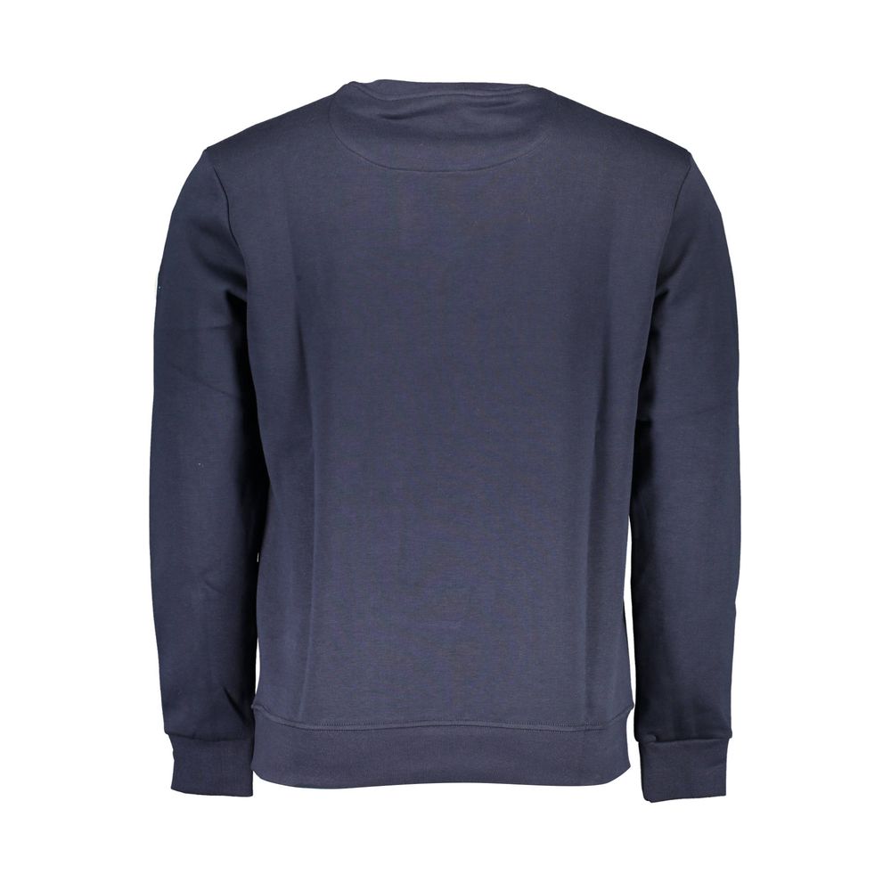 North Sails Blue Cotton Men's Sweatshirt