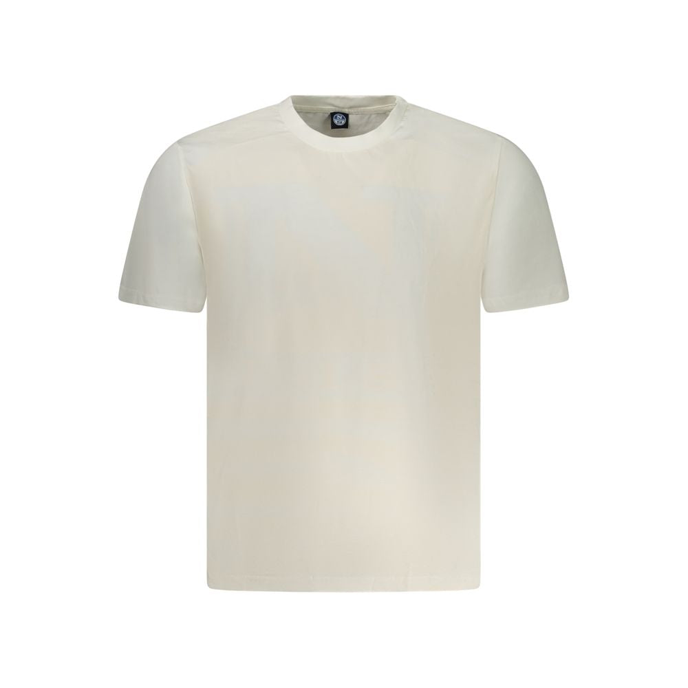 North Sails Bianco Cotton Men T-Shirt