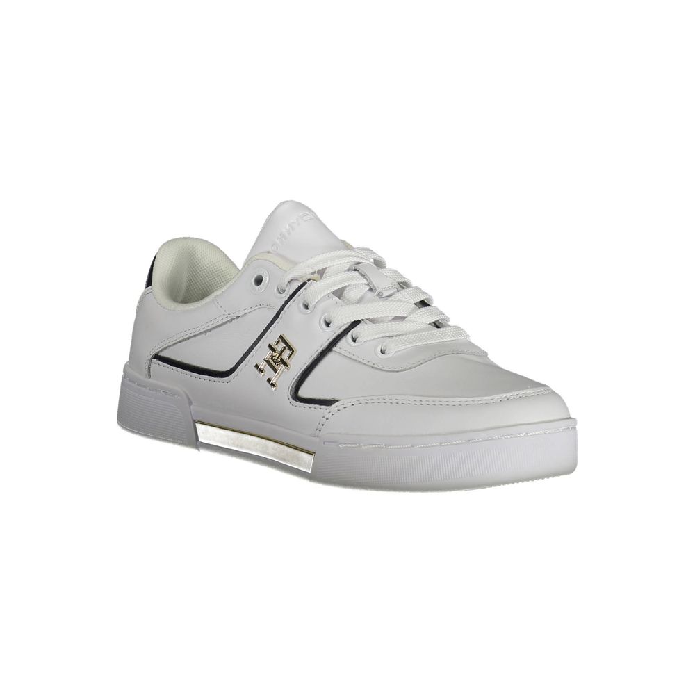 Tommy Hilfiger Bianco Leather Women Sneaker