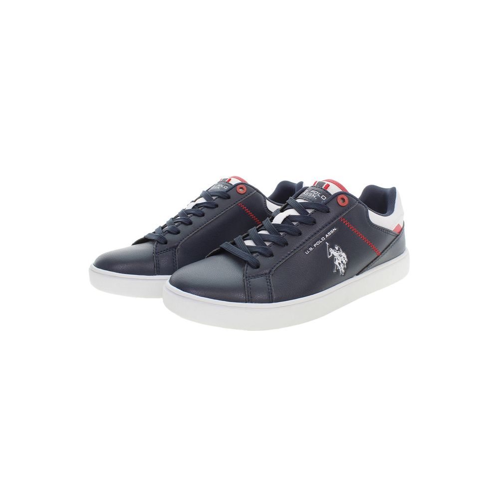 U.S. POLO ASSN. Blue Polyester Men Sneaker