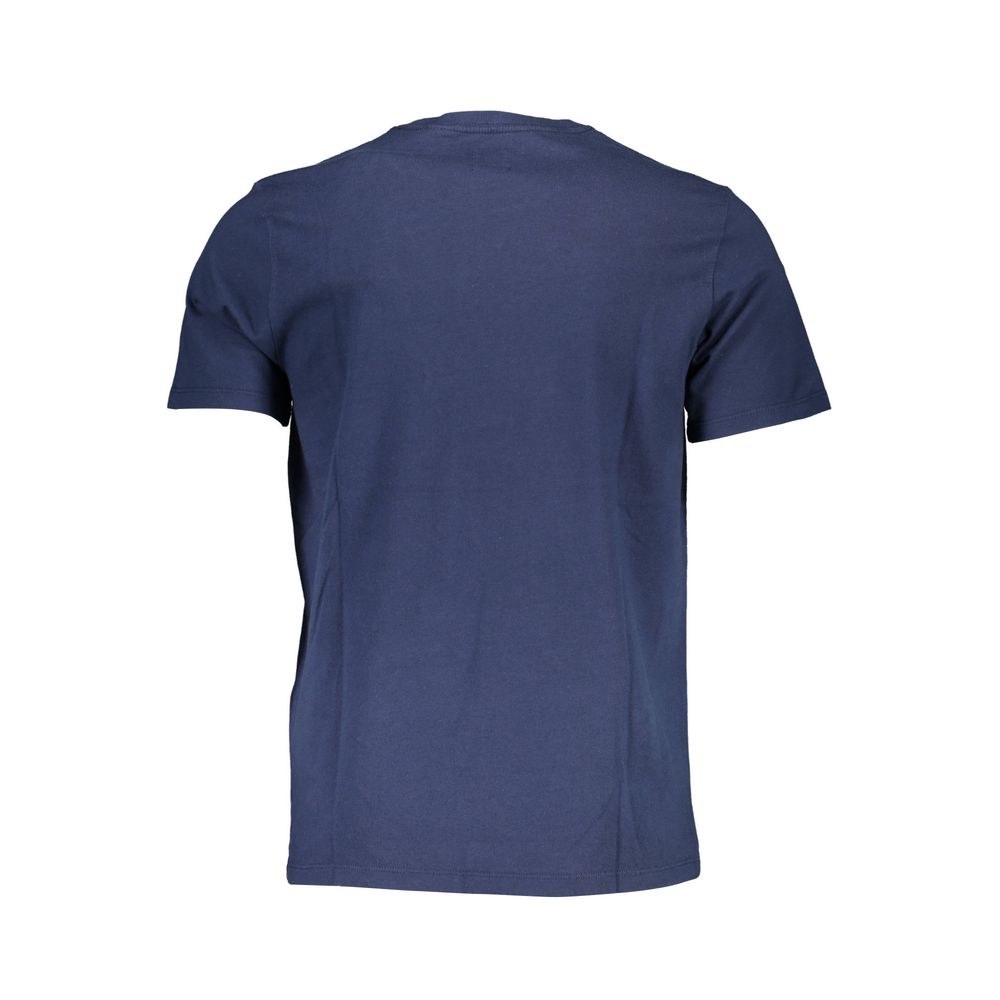 Levi's Blu Cotton Men T-Shirt