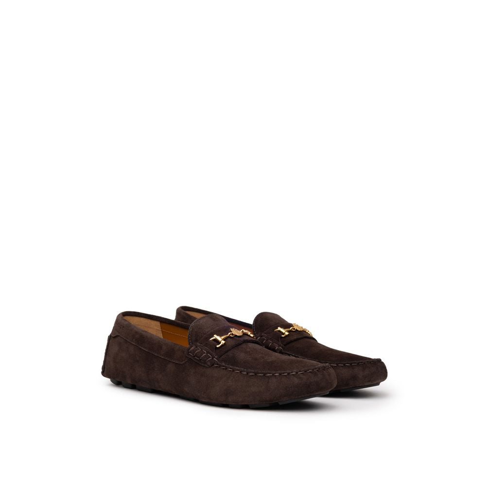 Bally Brown Leather Moccassin