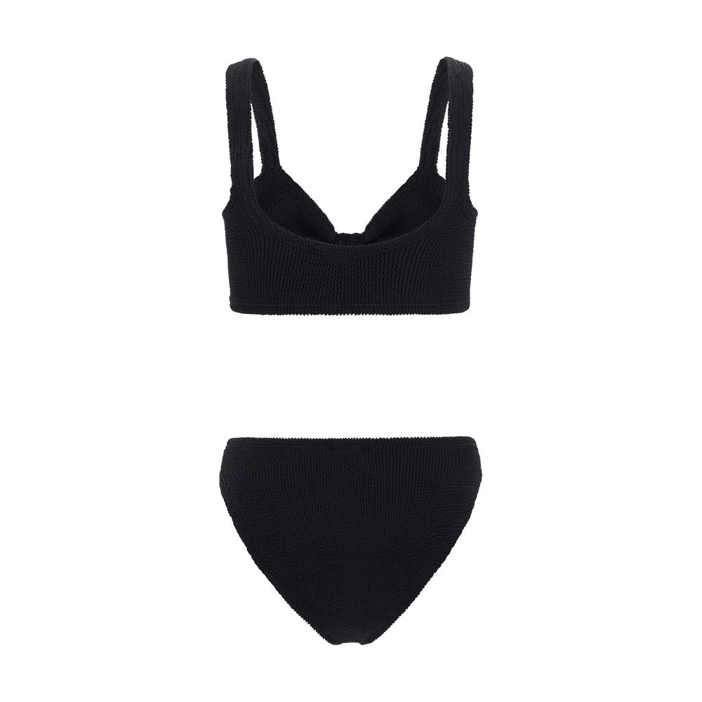 Hunza G Black Polyamide Bikini