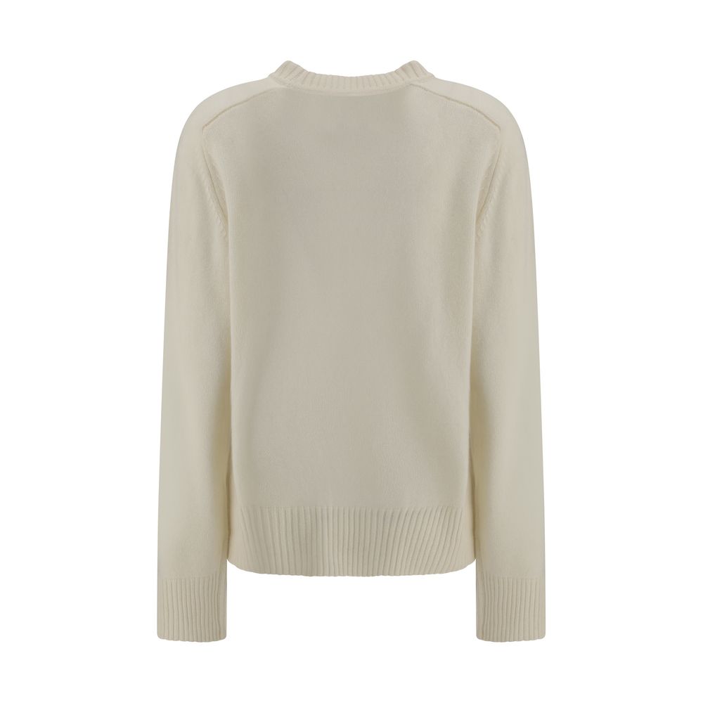 Loulou De Saison Cream Cashmere Cashmere Sweater