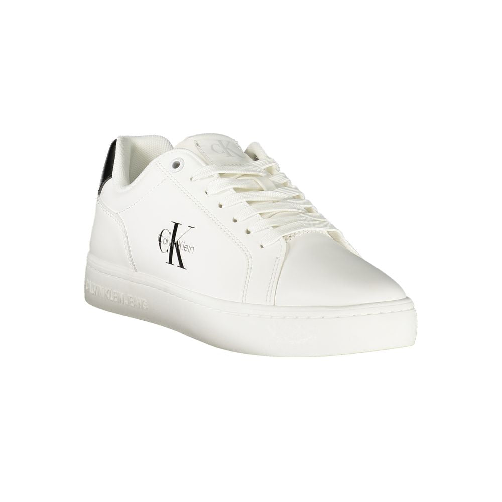 Calvin Klein Bianco Polyurethane Women Sneaker