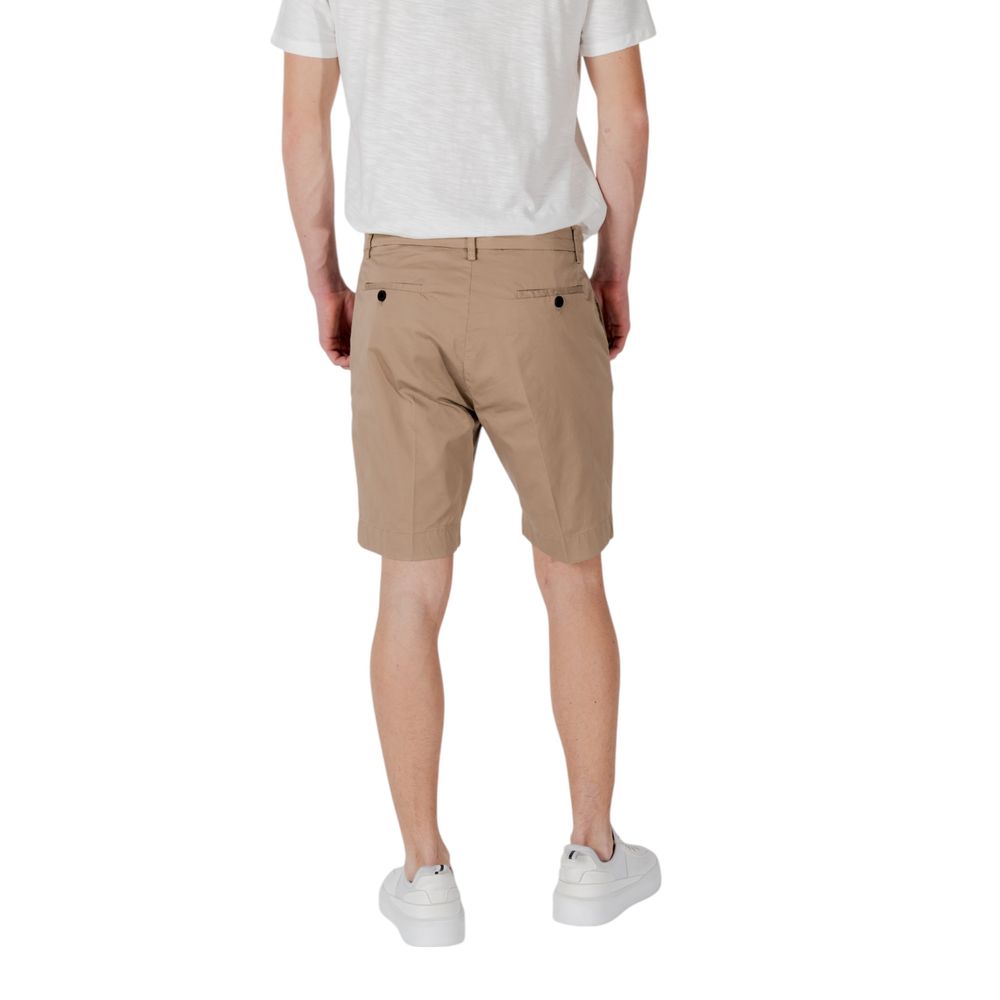 Antony Morato Beige Cotton Bermuda Shorts