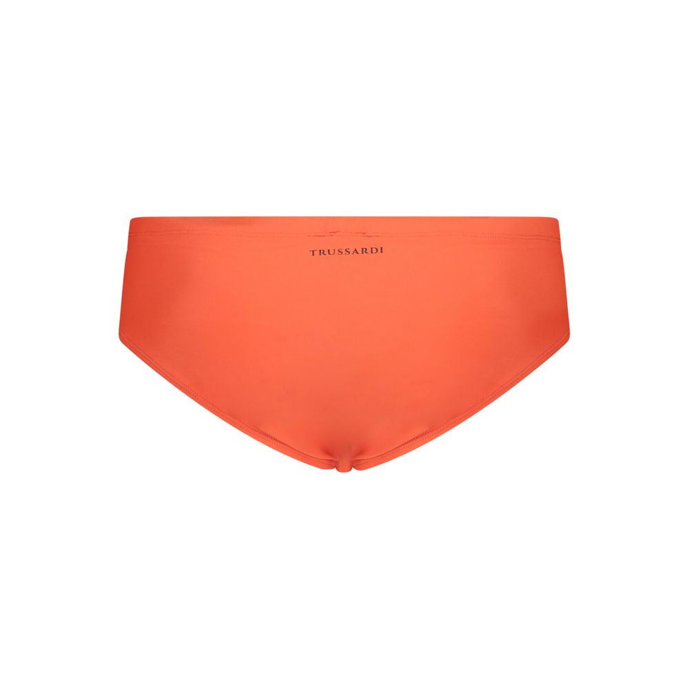 Trussardi Red Poliammide Men's Swim Briefs