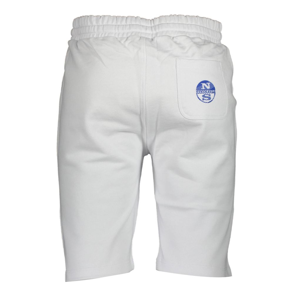 North Sails White Cotton Men's Sweatpant