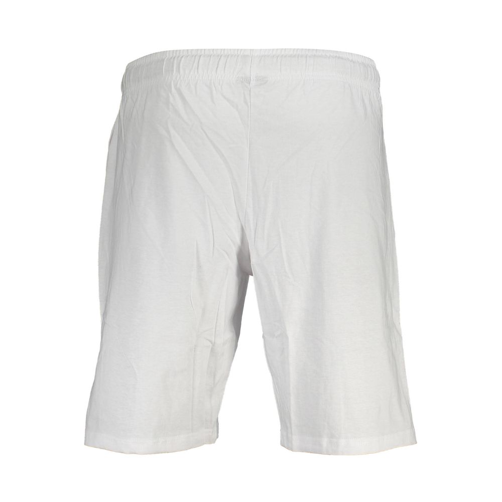Norway 1963 White Cotton Men's Athletic Shorts