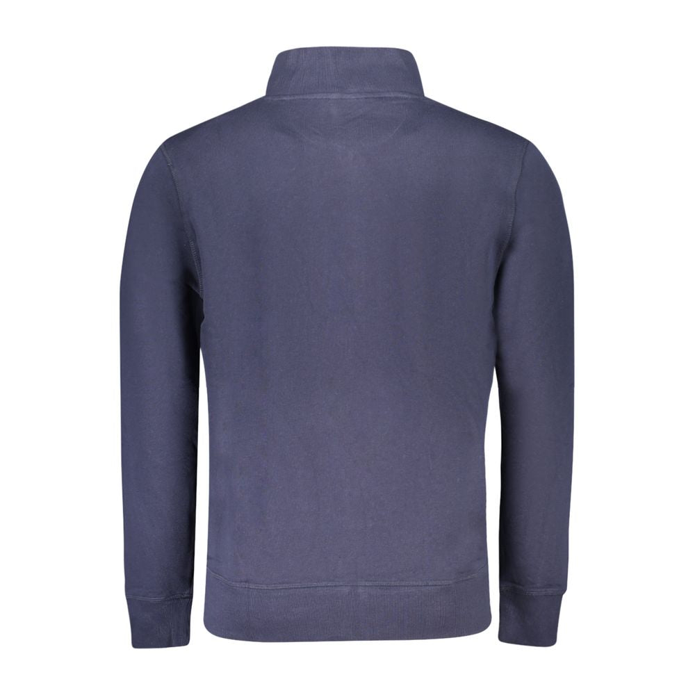 North Sails Blue Cotton Men's Sweatshirt