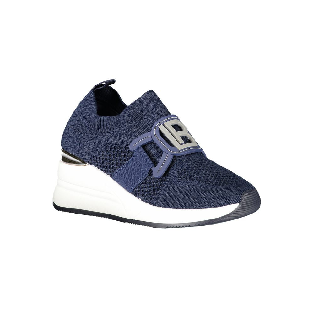 Laura Biagiotti Blue Polyester Women Sneaker