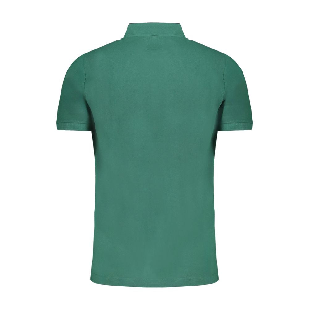Gianmarco Venturi Verde Cotton Men Polo Shirt