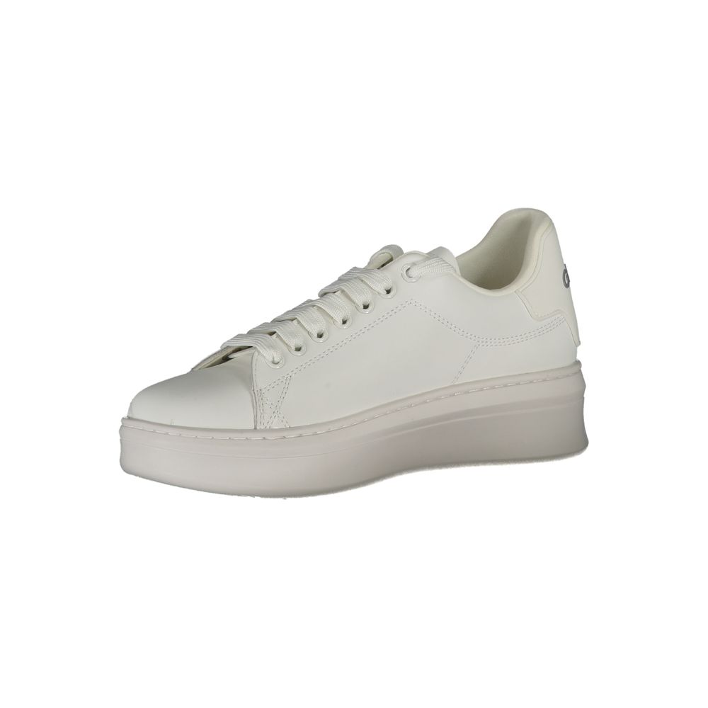 Gaelle Paris Bianco Poliuretano Women Sneaker