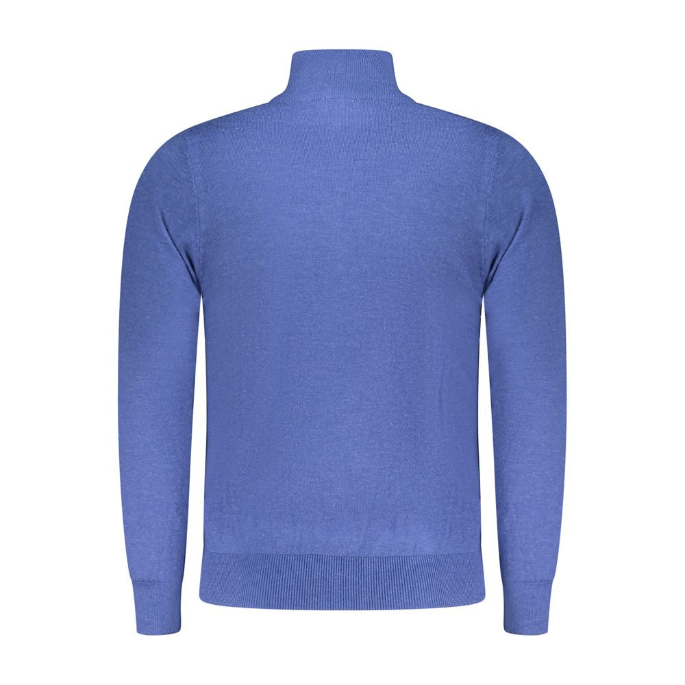 Rifle Blue Polyester Men's Sweater