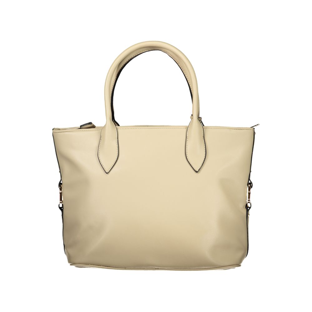 Laura Biagiotti Beige PVC Women Handbag