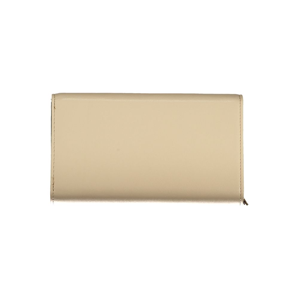 Laura Biagiotti Beige Polyurethane Women Wallet
