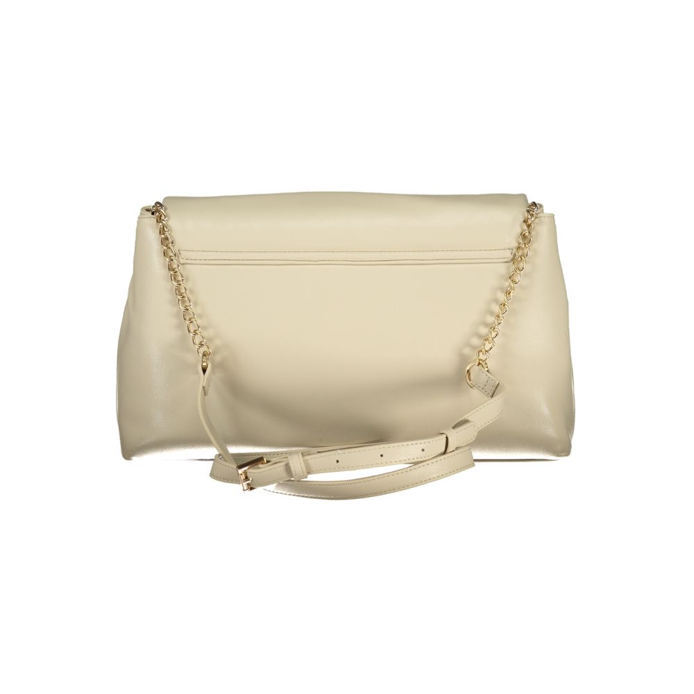 Mario Valentino Beige Polyurethane Women Handbag