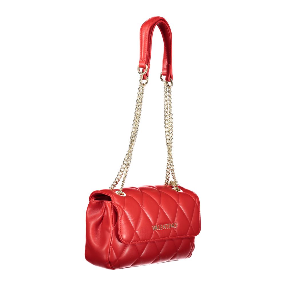Mario Valentino Red Polyurethane Women Handbag