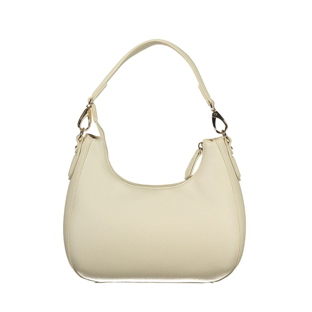 Mario Valentino Beige Polyurethane Women Handbag