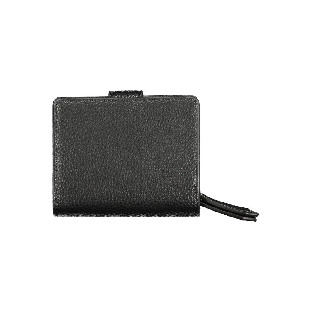 Mario Valentino Black Polyurethane Women Wallet