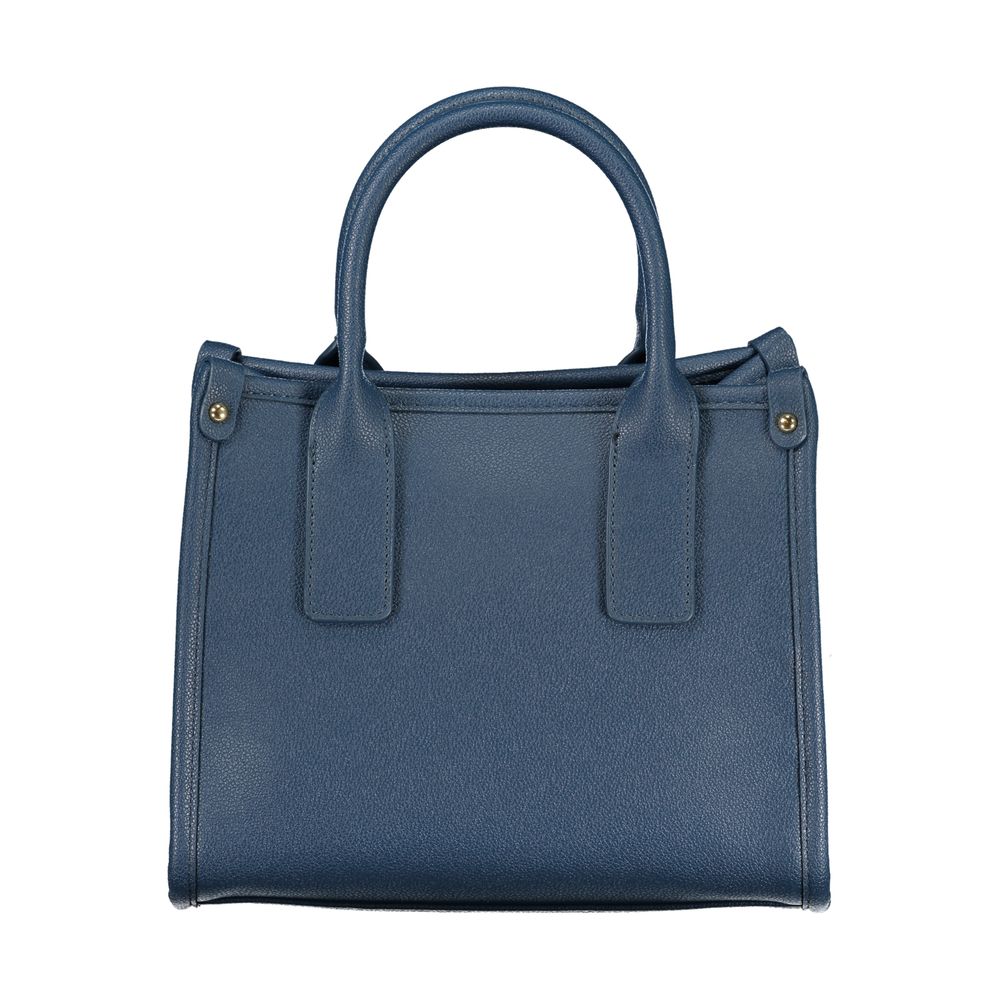 Mario Valentino Blu Poliuretano Woman Handbag