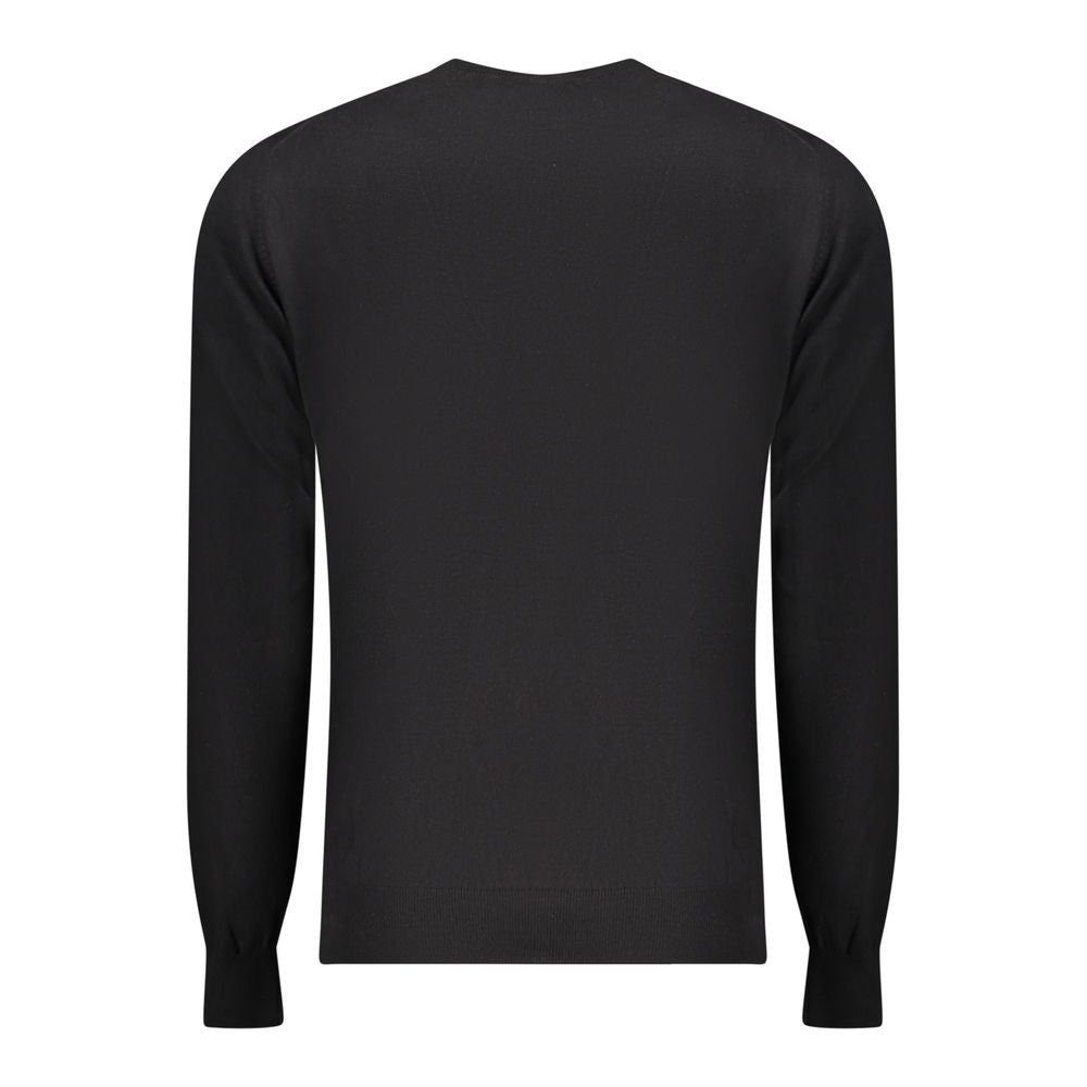 Accademia Militare Black Cotton Men's Sweater