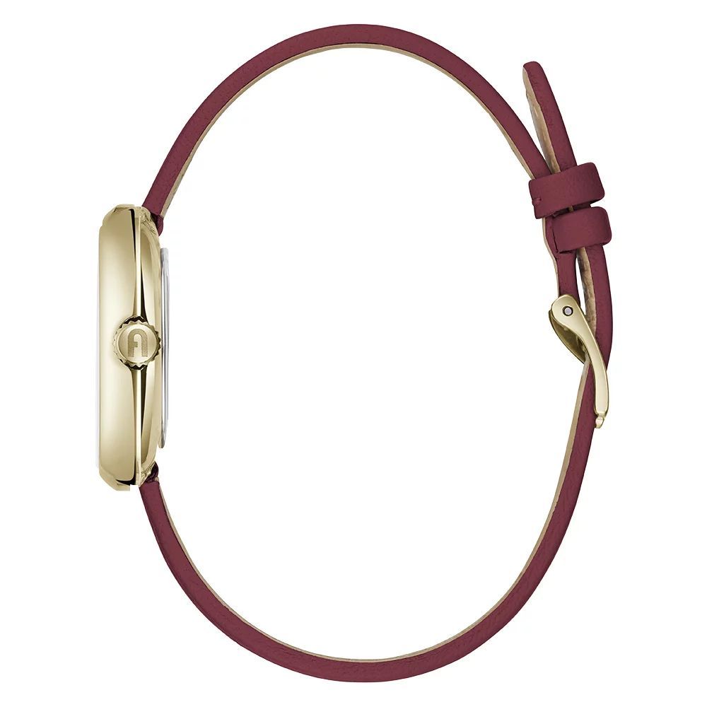 Furla Multicolor Leather Dress Watch